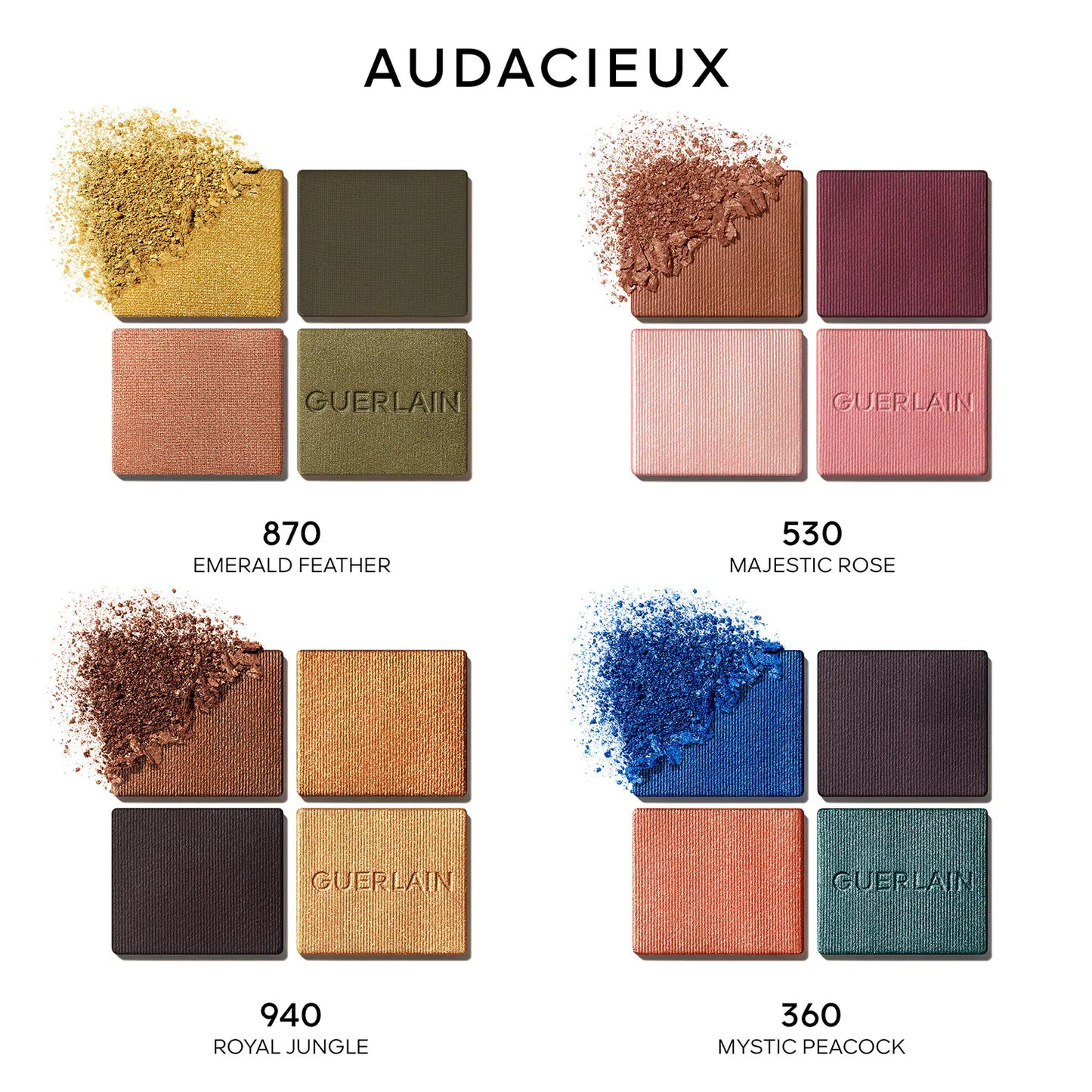 Ombres G - Ombres À Paupières 4 Couleurs