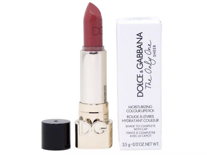 DOLCE & GABBANA THE ONLY ONE SHEER 245 SUGAR ROSEWOOD 3.5g MOISTURIZING LIPSTICK